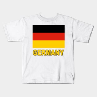 The Pride of Germany - German Flag Design Kids T-Shirt